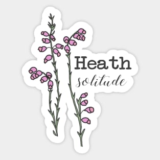 Heath (solitude) Sticker